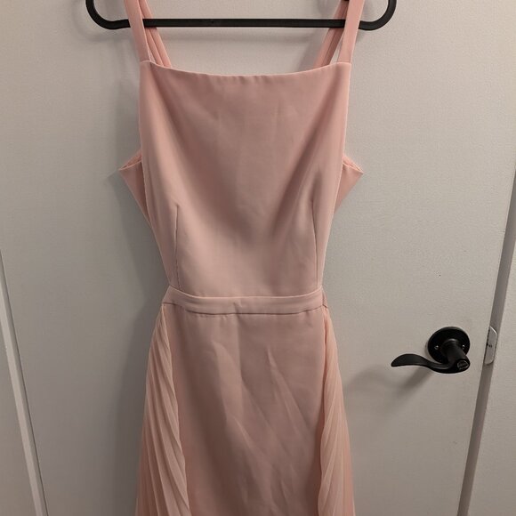 BCBGMaxazria open back dress with pleated sides - size small. - Picture 1 of 5